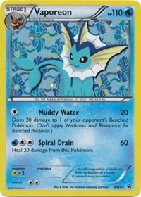 Vaporeon card artwork