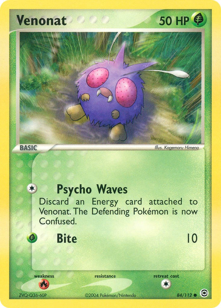Venonat card artwork