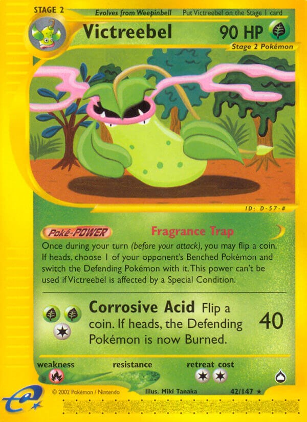 Victreebel card artwork