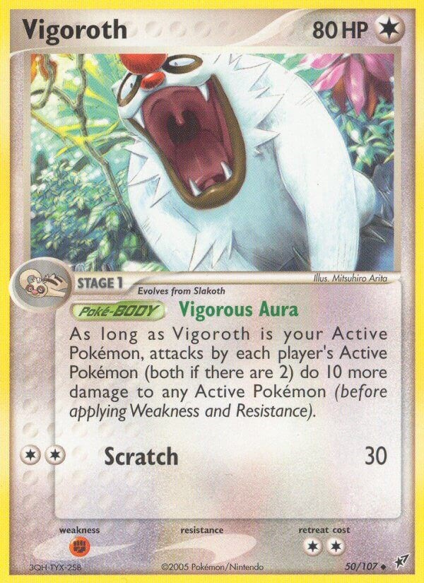Vigoroth card artwork