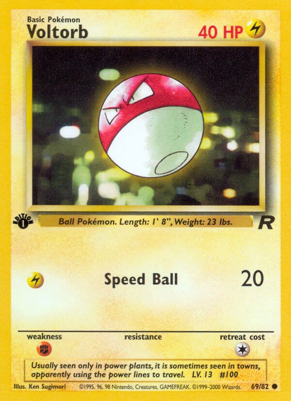 Voltorb (#47/168)  RedZone Card Game