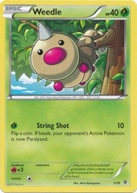Weedle card artwork