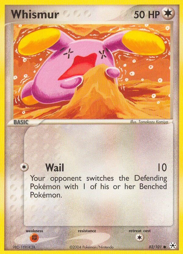 Whismur card artwork