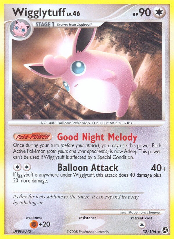 Wigglytuff card artwork