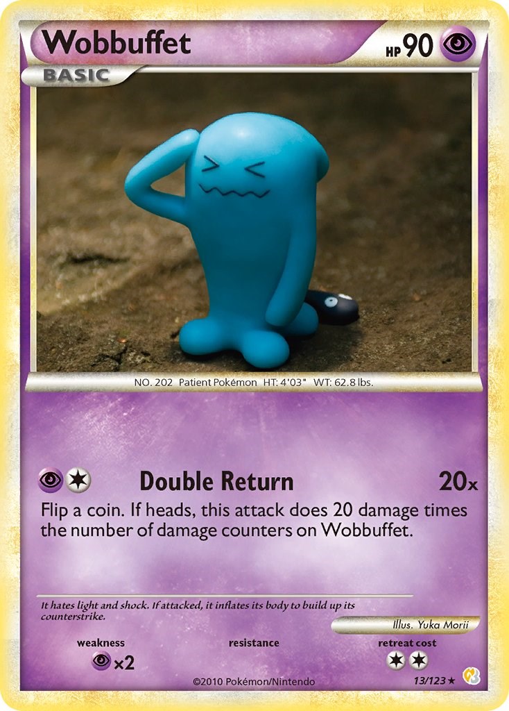 Wobbuffet card artwork