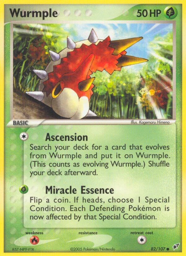 Wurmple card artwork