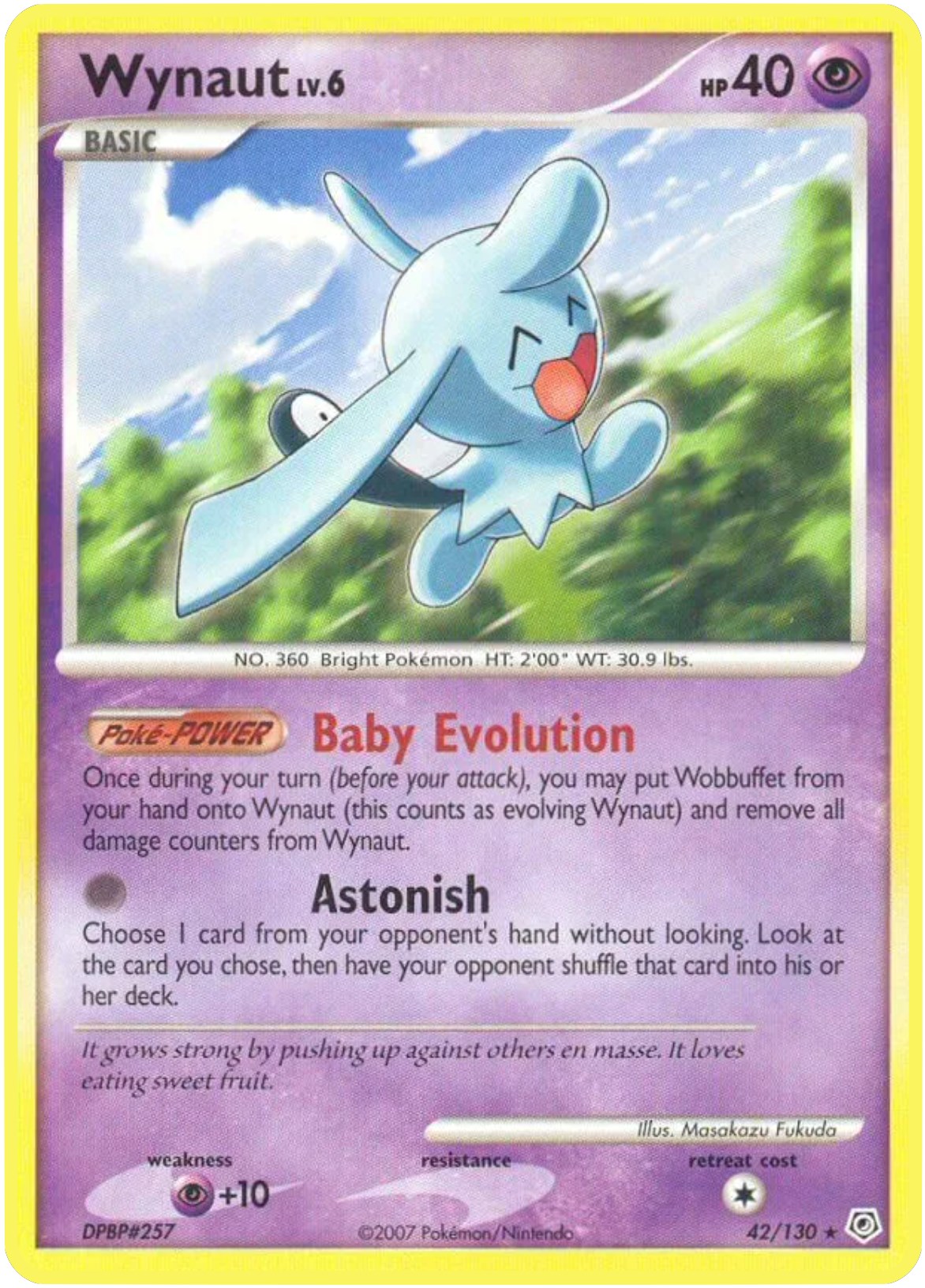 Wynaut card artwork