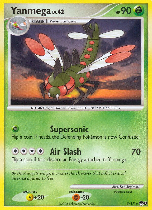 Yanmega card artwork