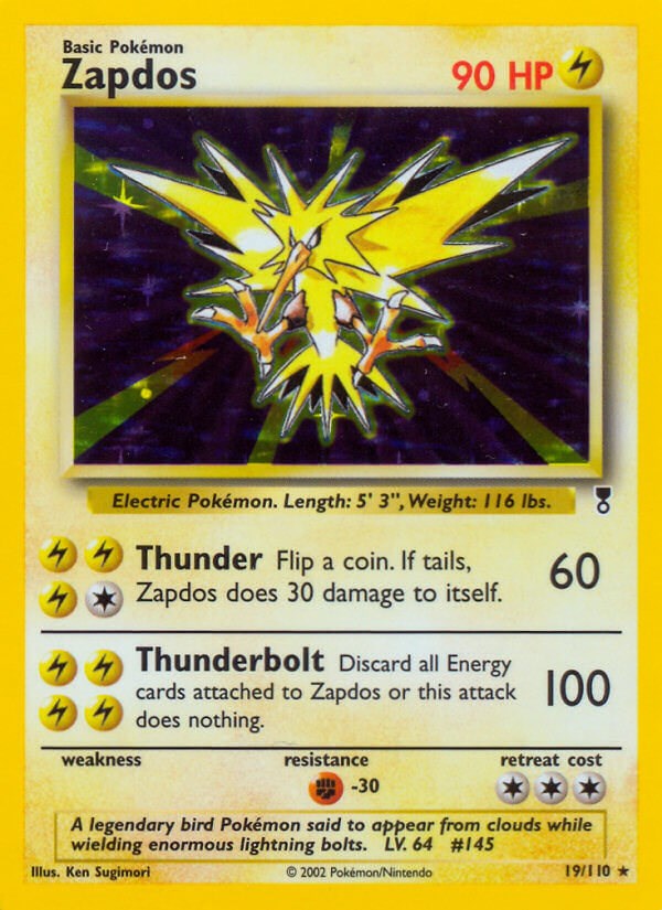 Zapdos - Legendary Collection - Pokemon