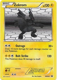 TCG BW Promo - #52 Zekrom