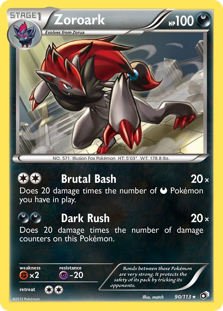 Zoroark card artwork