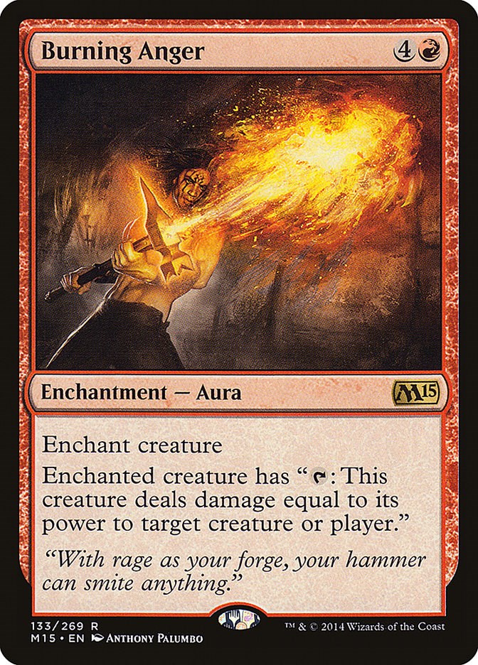 Cólera Ardiente MTG - Magic 2015 Core Set #133 (Español) | Magic: The Gathering