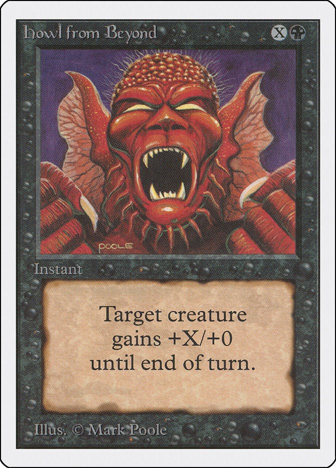 Howl from Beyond - Unlimited Edition - Magic: The Gathering