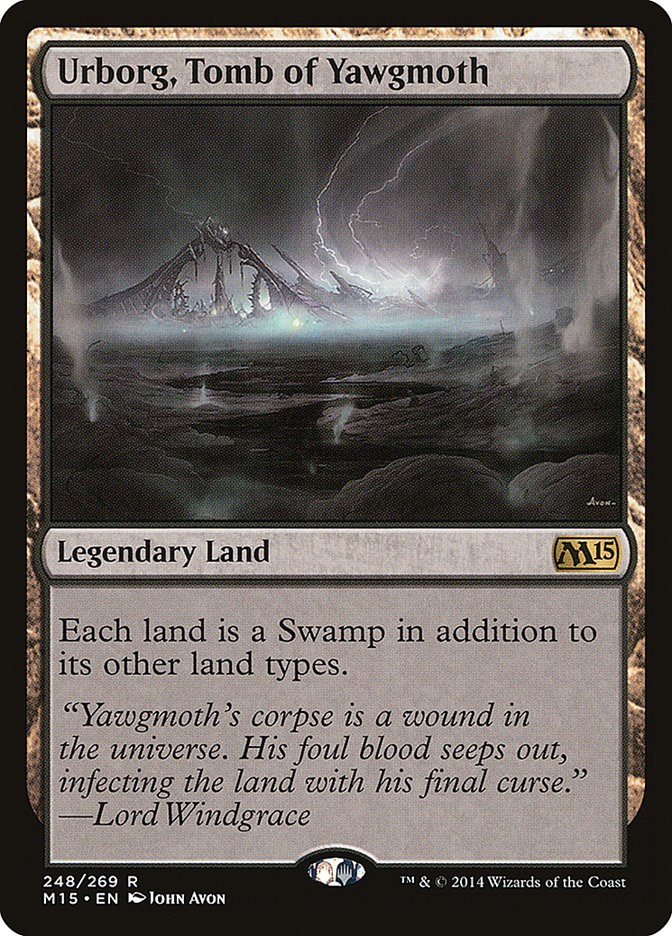 NM Tomb of Yawgmoth Urborg Magic 2015 