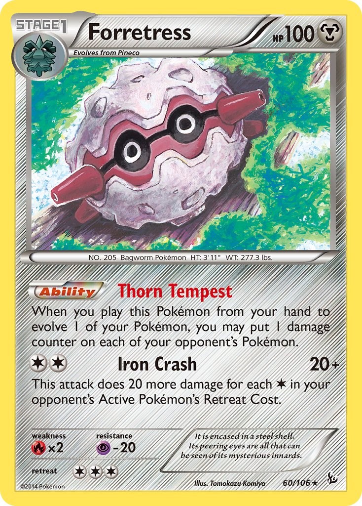 Forretress card artwork