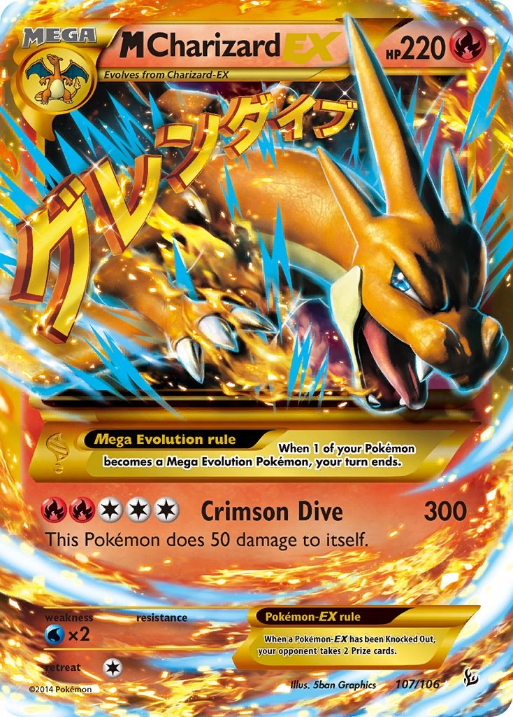 Pokémon - The Pokémon TCG: XY—Flashfire expansion arrives tomorrow! It's  time to decide! Which do you like better: Mega Charizard X or Mega Charizard  Y?