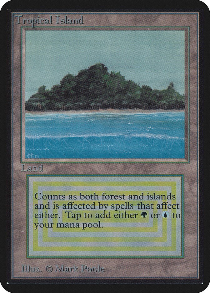 MTG Tropical Island 3ED a | nate-hospital.com