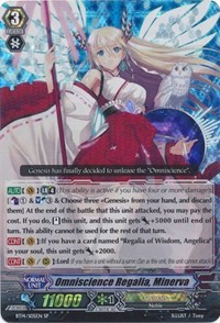 Omniscience Regalia, Minerva (SP) - Brilliant Strike - Cardfight Vanguard