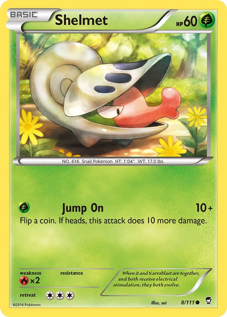 Shelmet card artwork