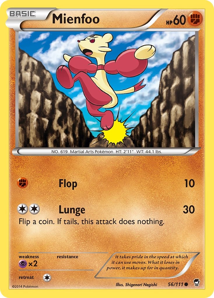 Mienfoo card artwork