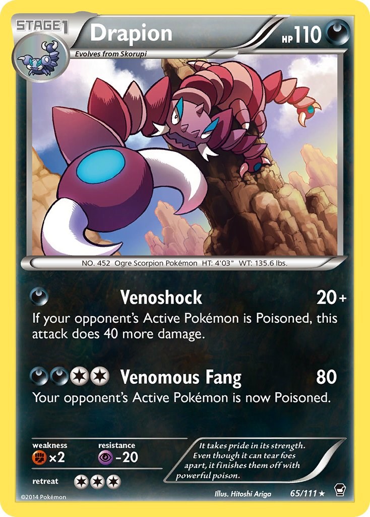 Drapion card artwork