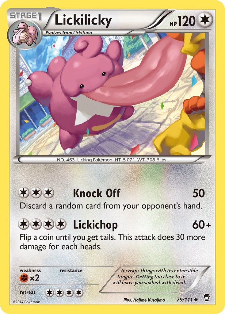 Lickilicky card artwork
