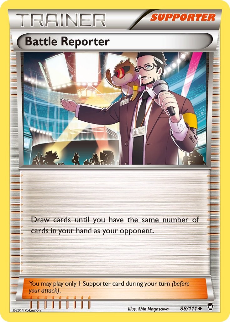 Battle Reporter card artwork