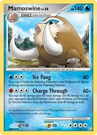Mamoswine card artwork