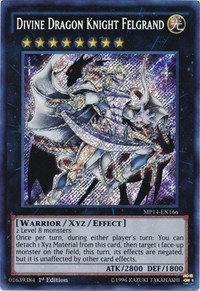 Divine Dragon Knight Felgrand 2014 Mega Tins Mega Pack YuGiOh   92716 