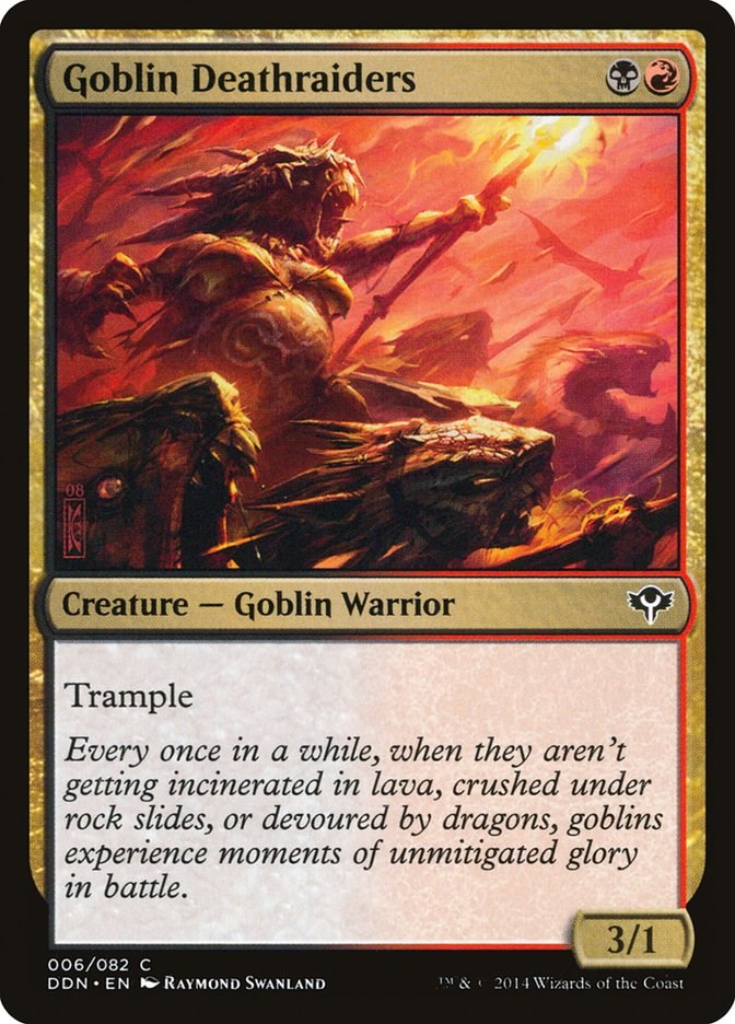 Goblin Deathraiders - Duel Decks: Speed Vs. Cunning - Magic: The Gathering