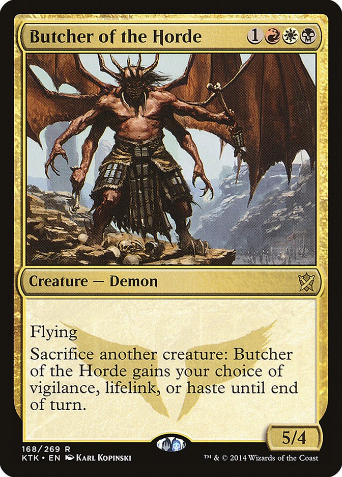 Butcher of the Horde - Khans of Tarkir - Magic: The Gathering