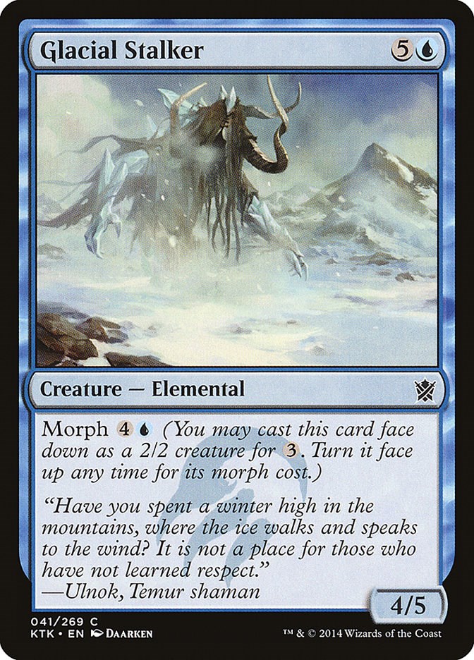 Glacial Stalker - Khans of Tarkir - Magic: The Gathering