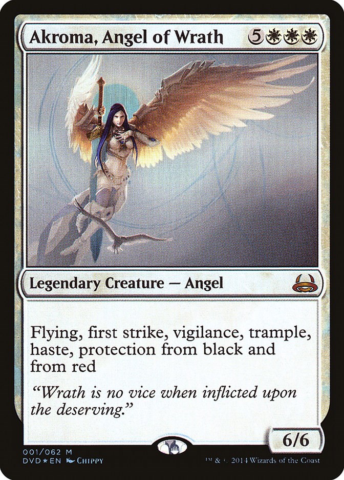 Akroma, Angel of Wrath - Duel Decks: Anthology - Magic: The Gathering