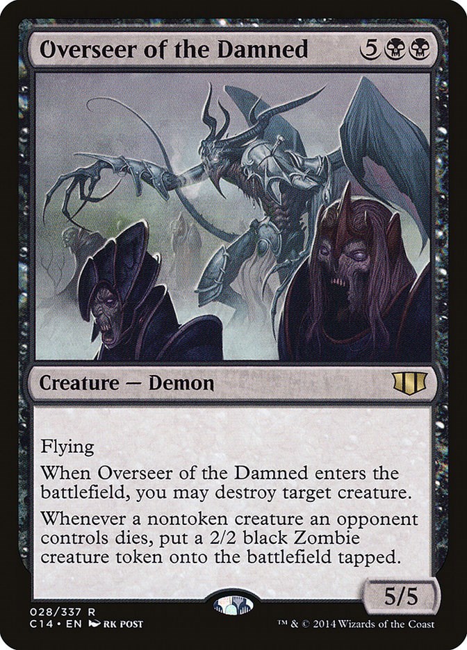 Overseer of the Damned - Commander 2014 - Magic: The Gathering