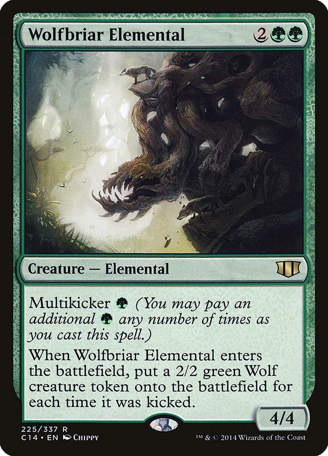 Commander 2014 Wolfbriar Elemental 