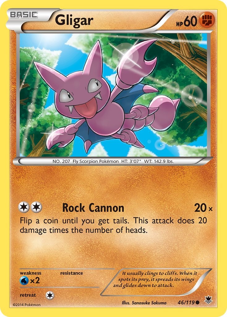 Gligar card artwork
