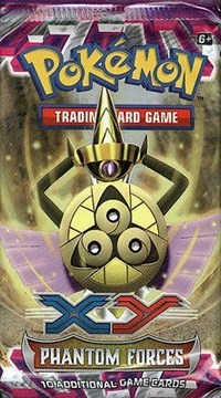 English Version 1x Booster Pack XY04 Phantom Forces Factory Sealed Pokémon 