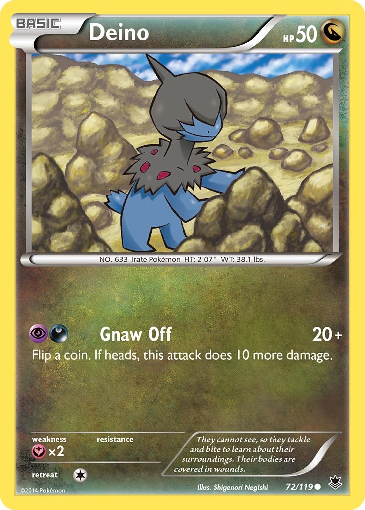 Deino card artwork