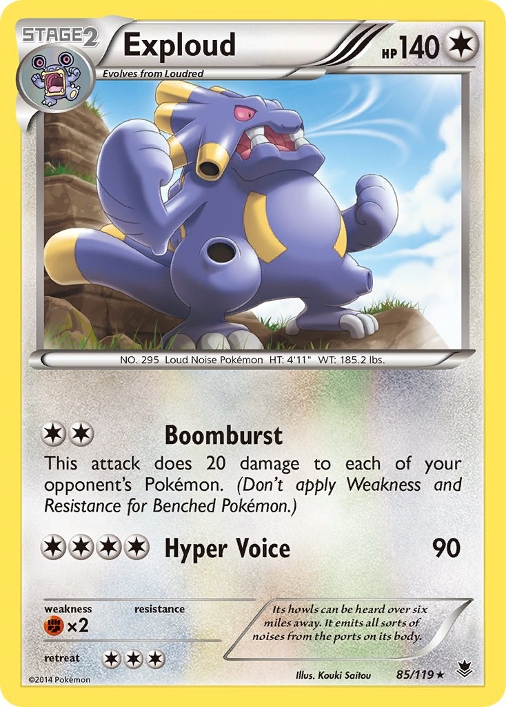 Exploud card artwork