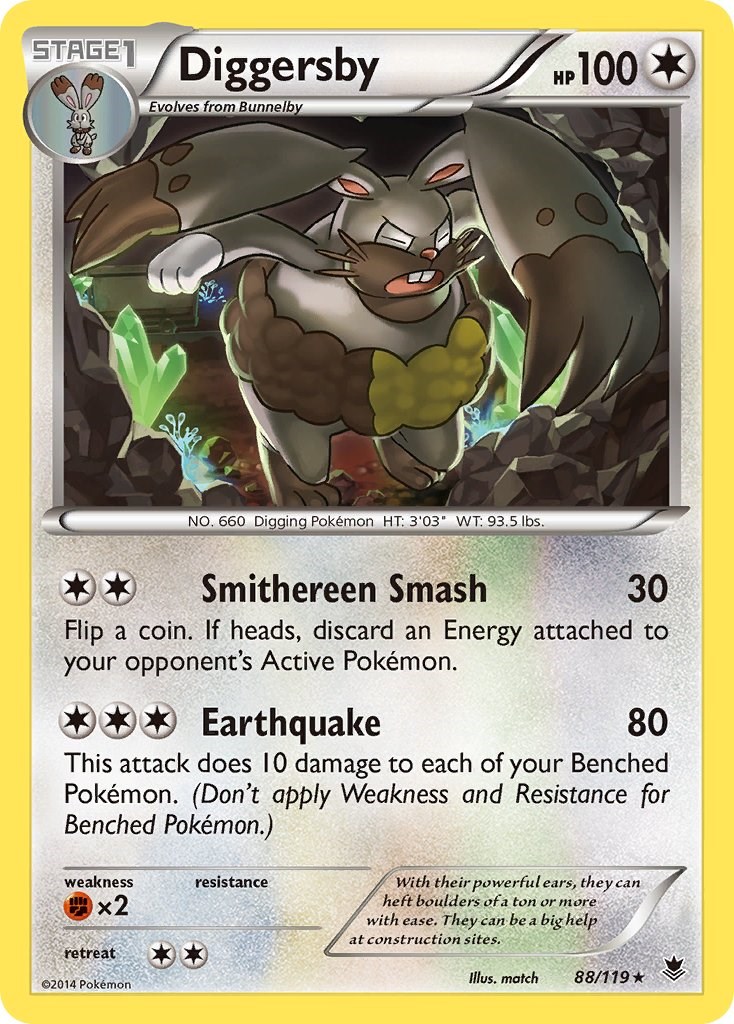 Diggersby card artwork
