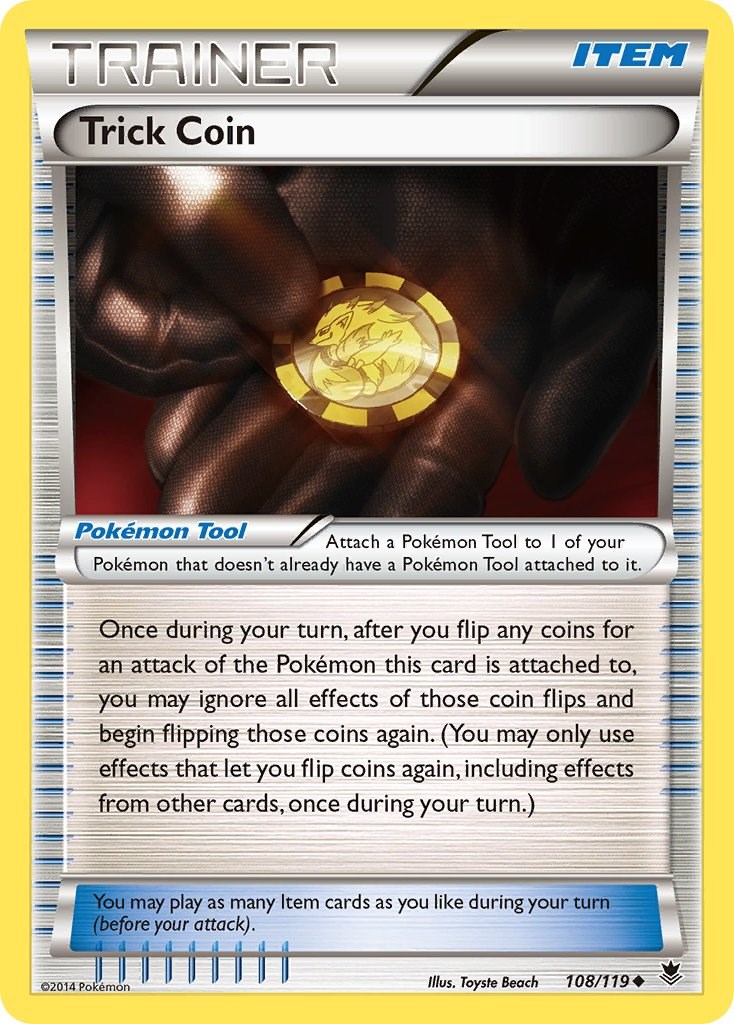 Trick Coin card artwork