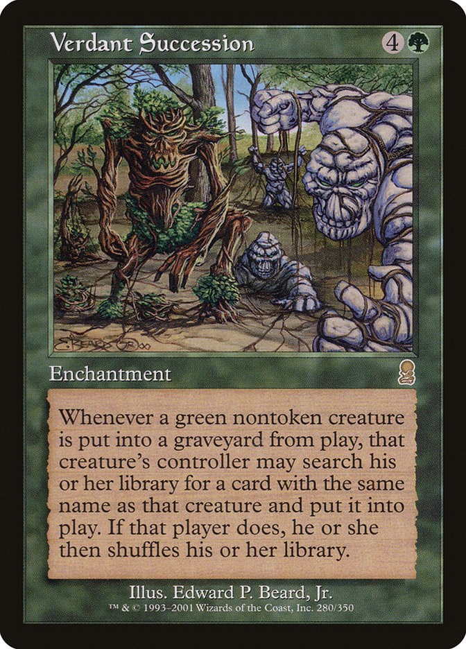Magic: The Gathering – Verdant Succession (Odyssey) – Carta Singola Rara