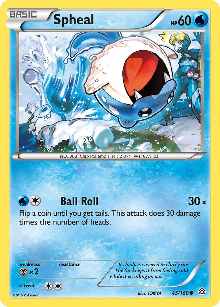 Spheal card artwork