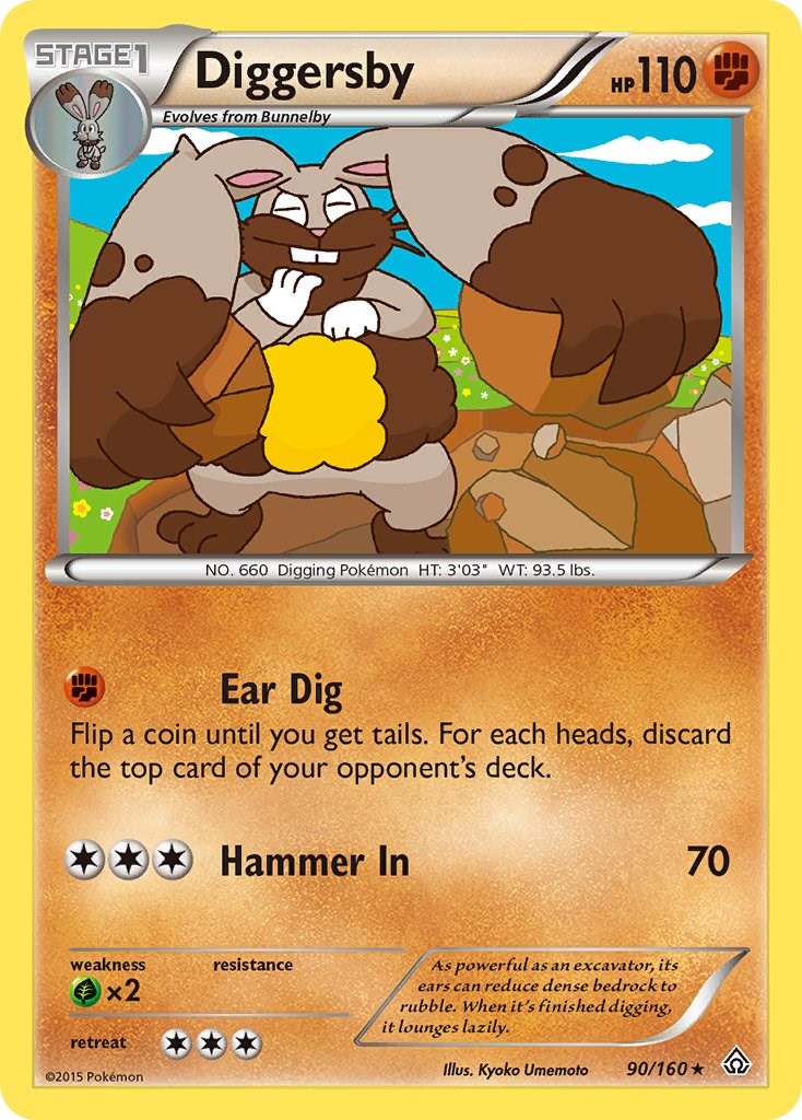 Diggersby card artwork