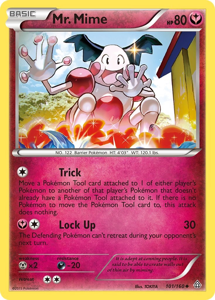 Mr. Mime card artwork