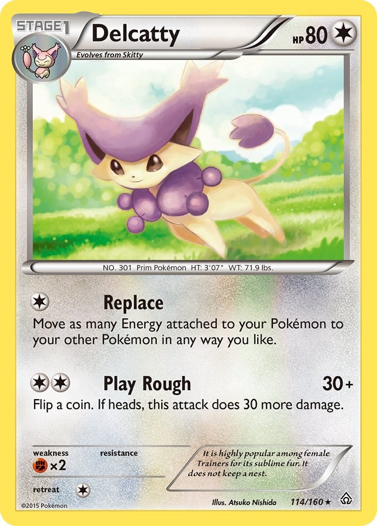 Delcatty card artwork