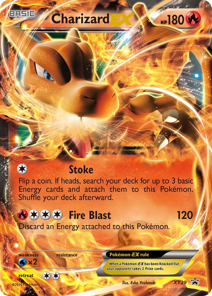 Basic Charizard Ex Card