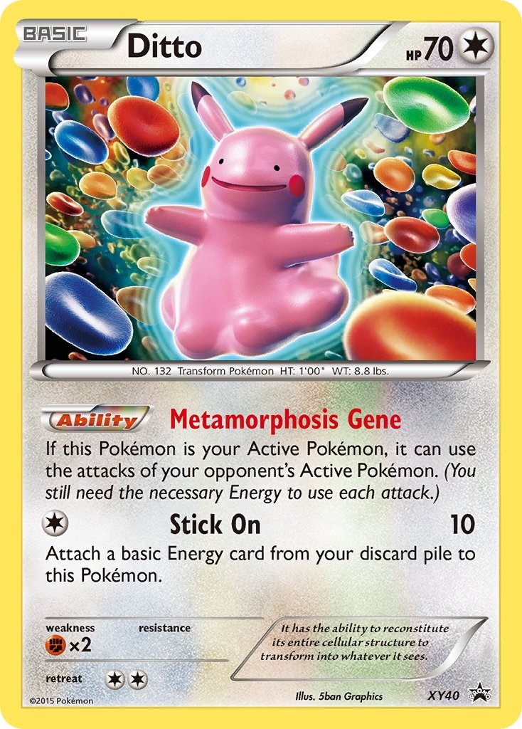 Check the actual price of your Ditto Topps Pokemon card on