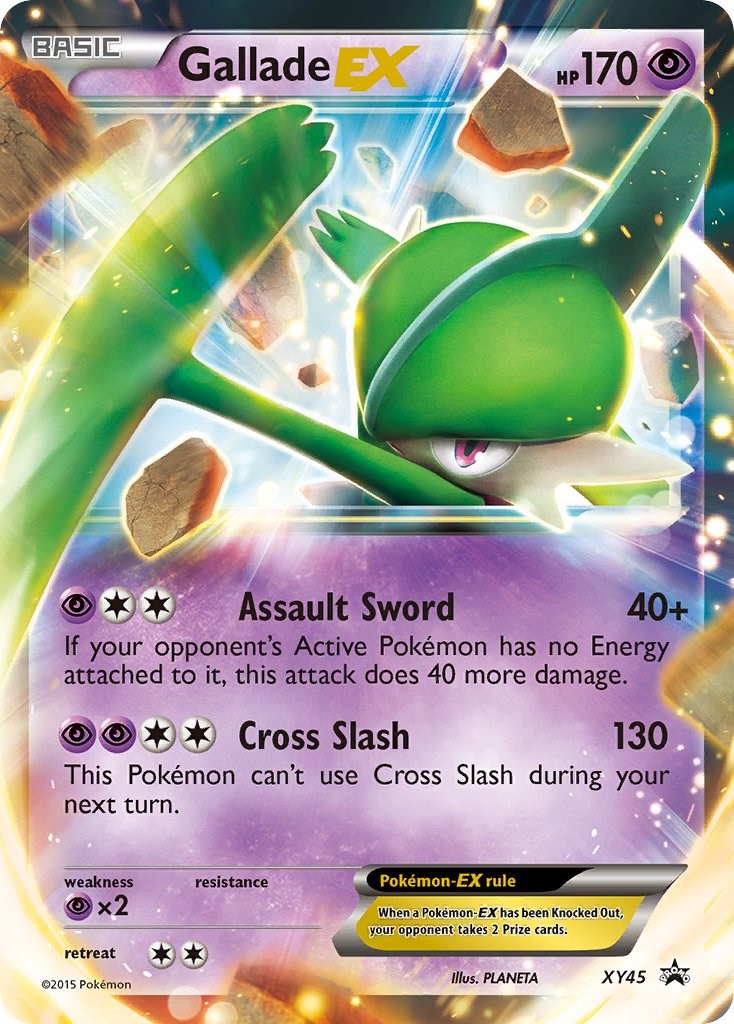 Gallade EX - XY45 - XY Promos - Pokemon