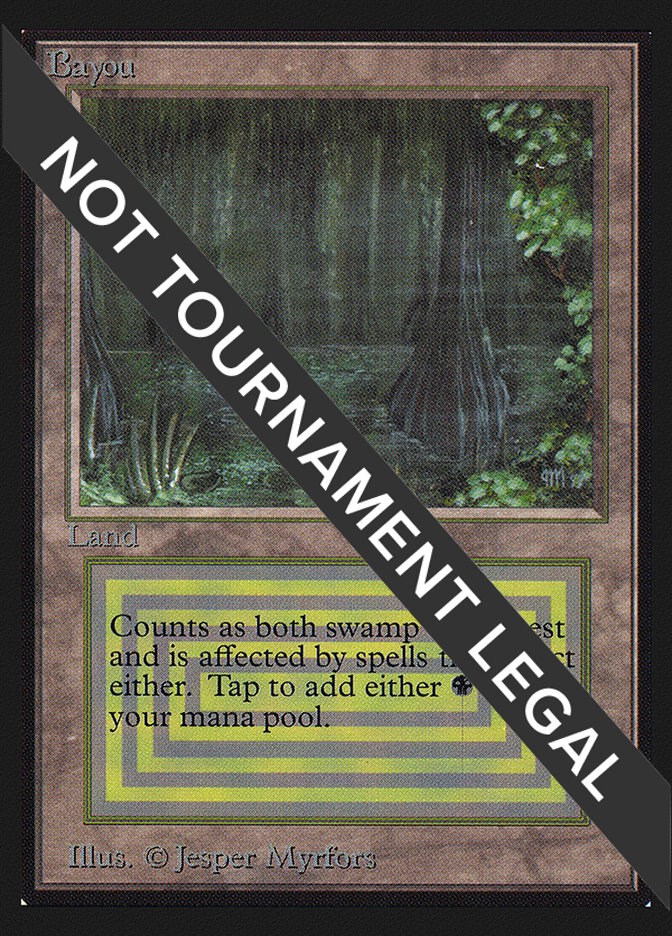 Bayou (IE) - International Edition - Magic: The Gathering